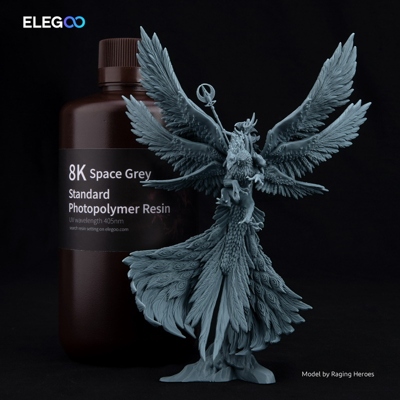  ELEGOO 8K Standard Resin Photopolymer Resin 405nm 3D