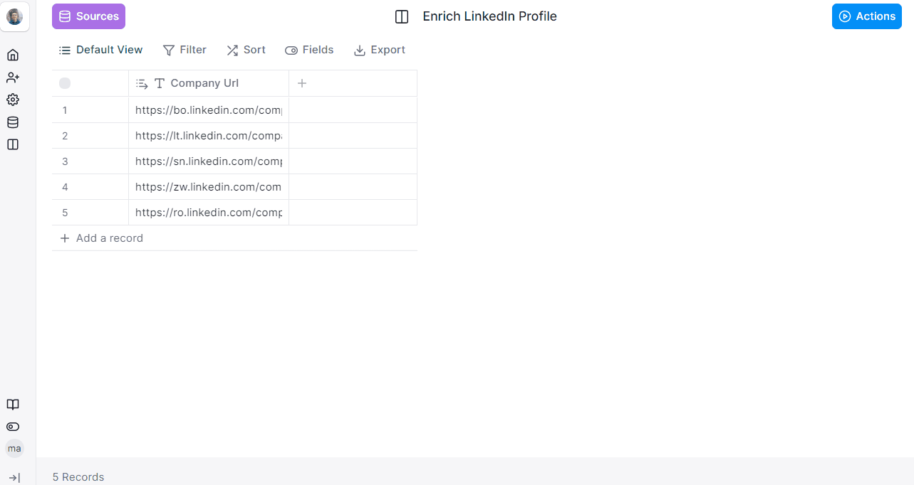 Enrich LinkedIn profiles - Clay Guides