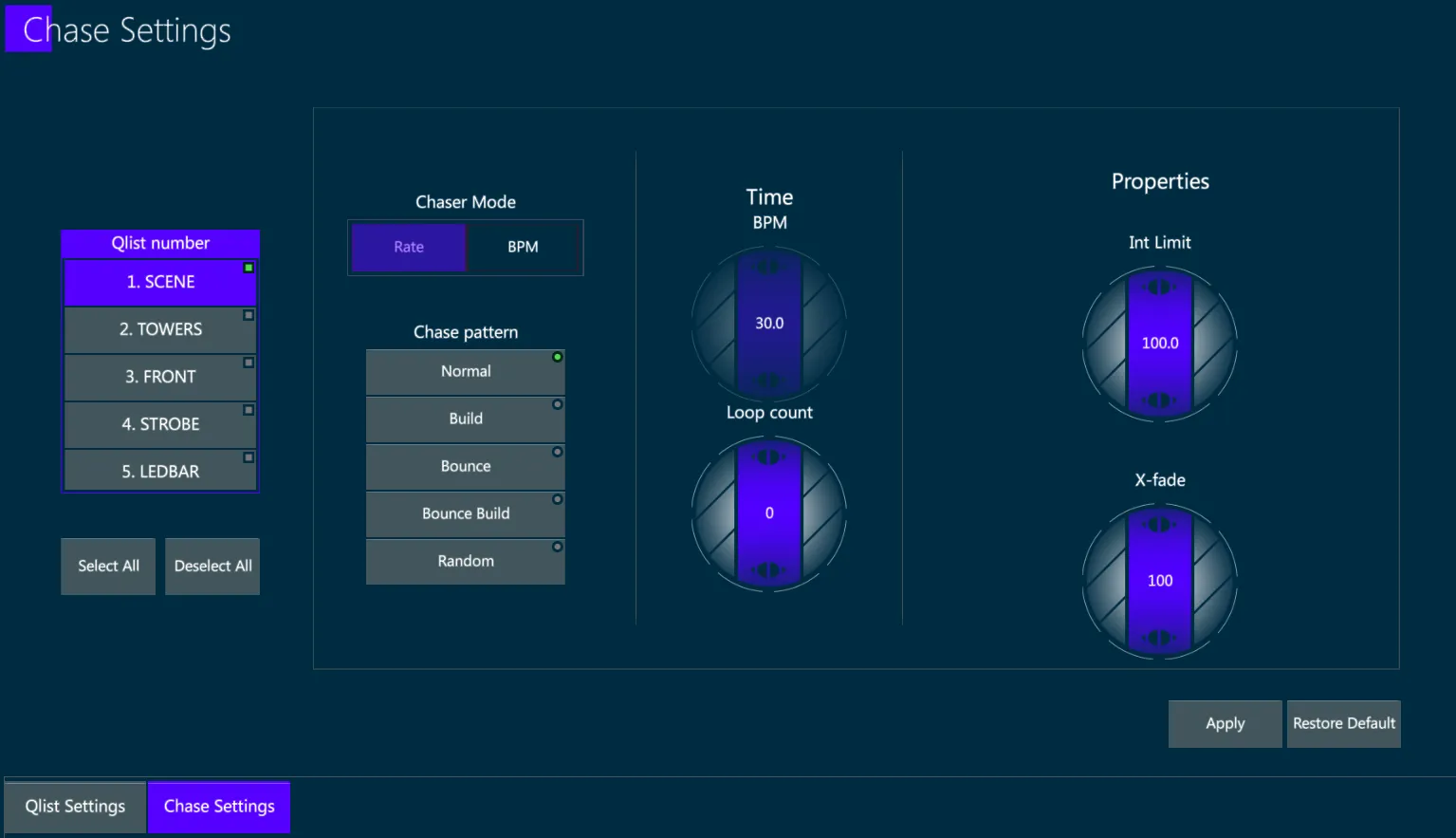 10.6-Chase-Settings