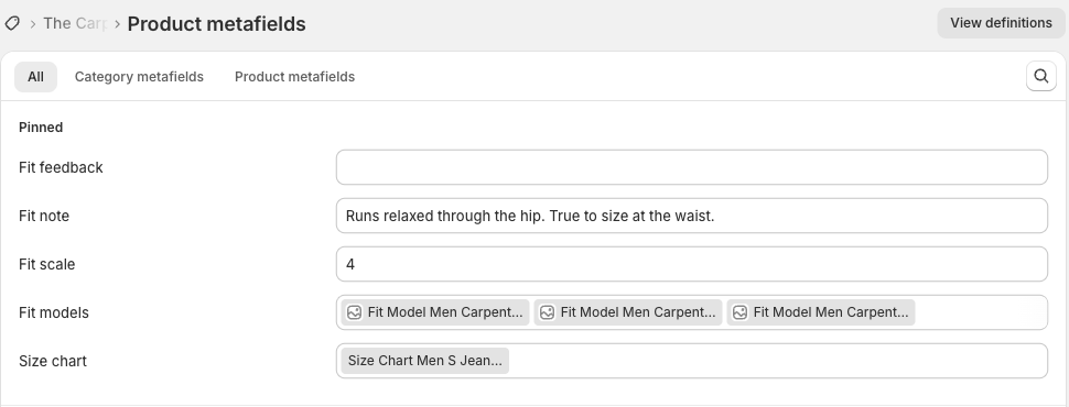 Check that the product has a Size chart reference before troubleshooting the theme block.