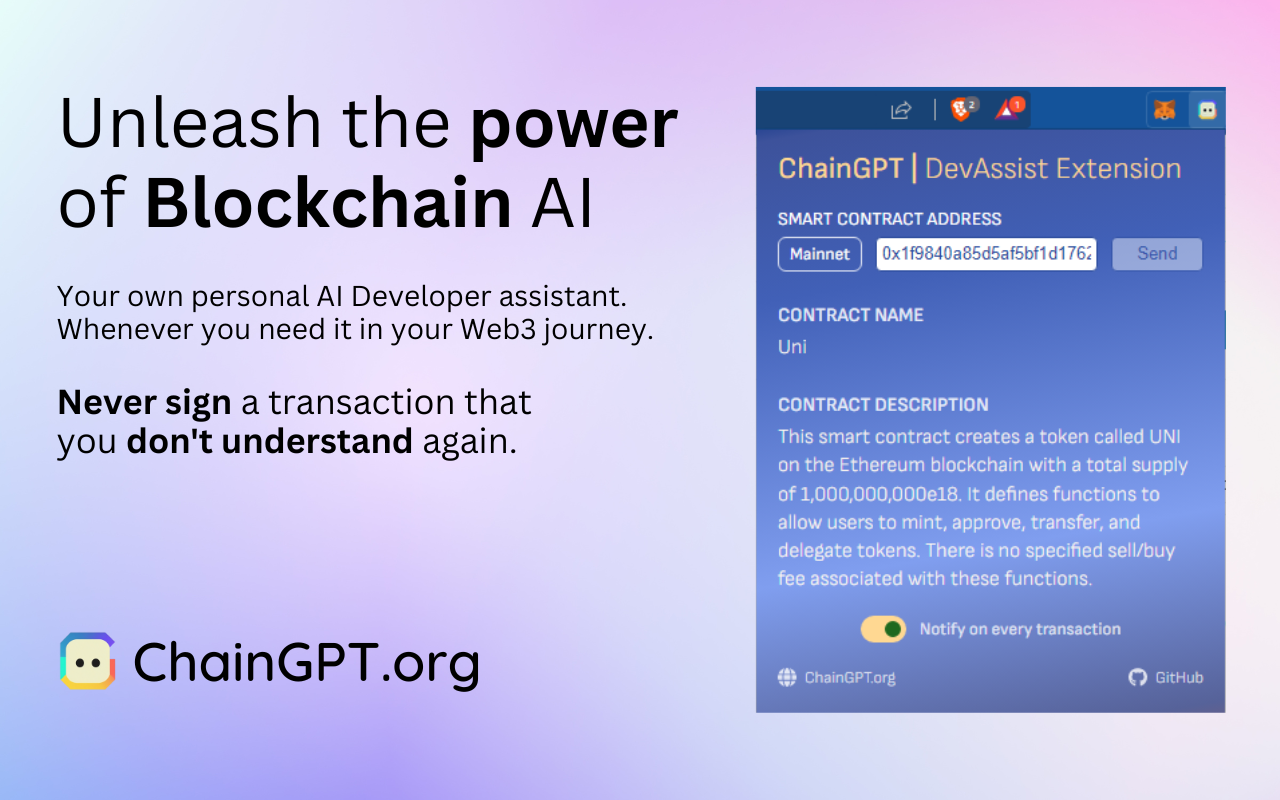 alt DevAssist by ChainGPT