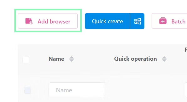 MuLogin add browser