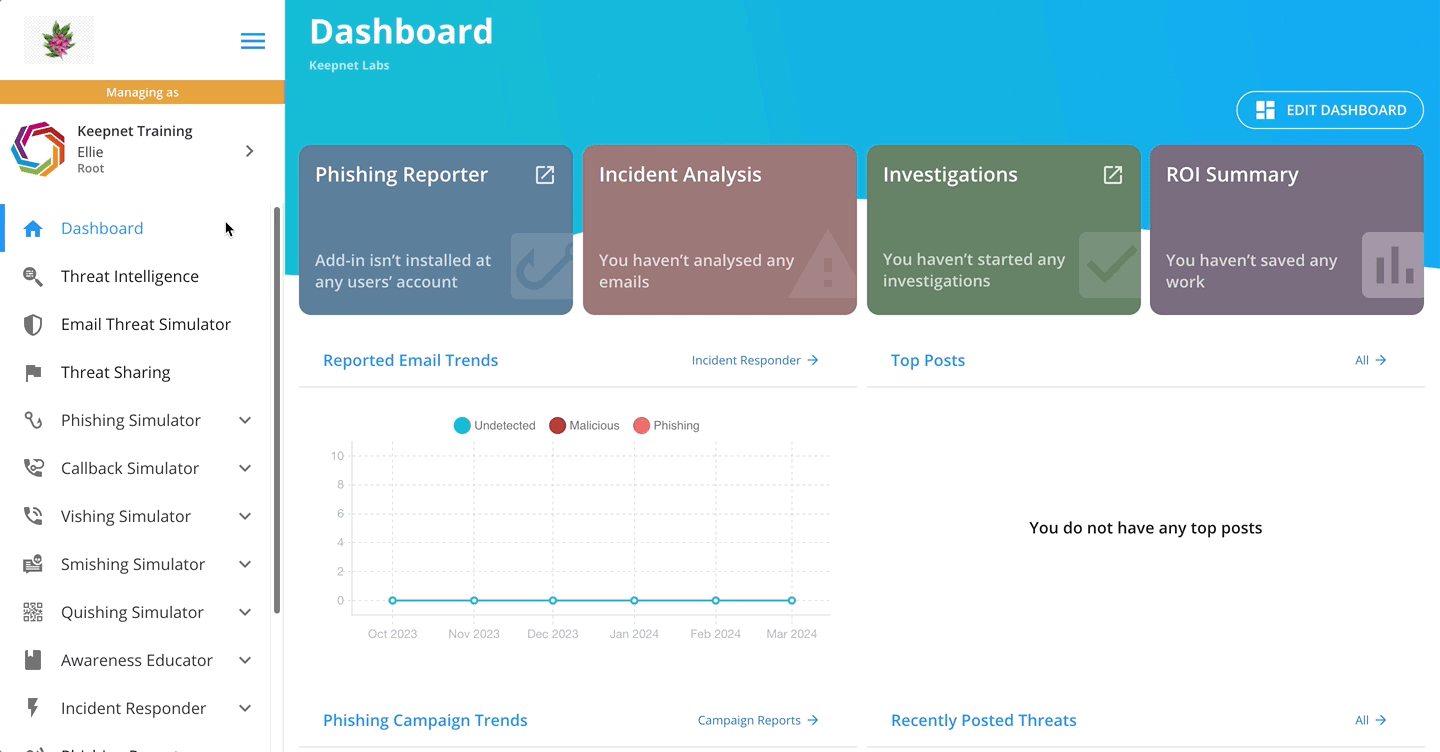 Incident Responder — New integration, select Threat Intel partner type.