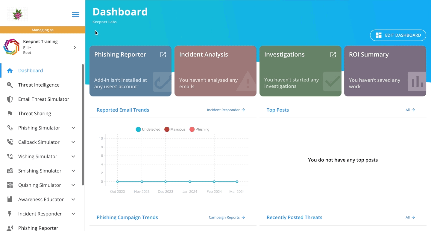 Direct Email Creation — Company Settings, + NEW, create DEC setting.