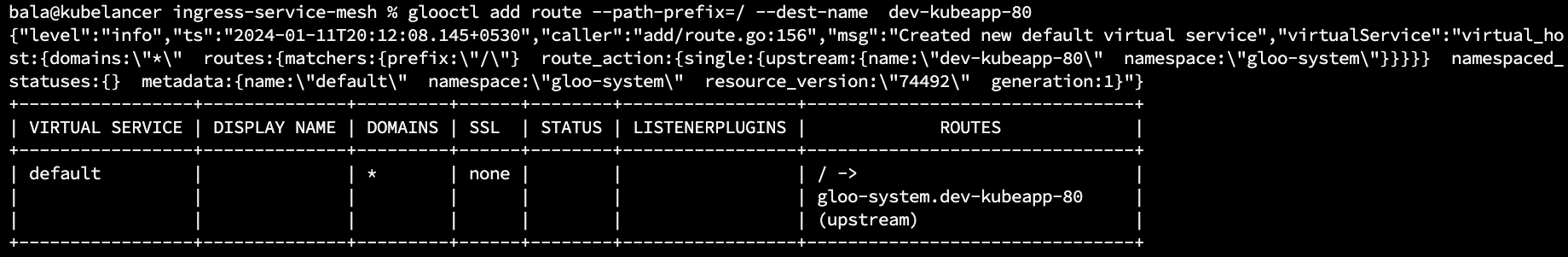 Gloo Edge setup on Kubernetes