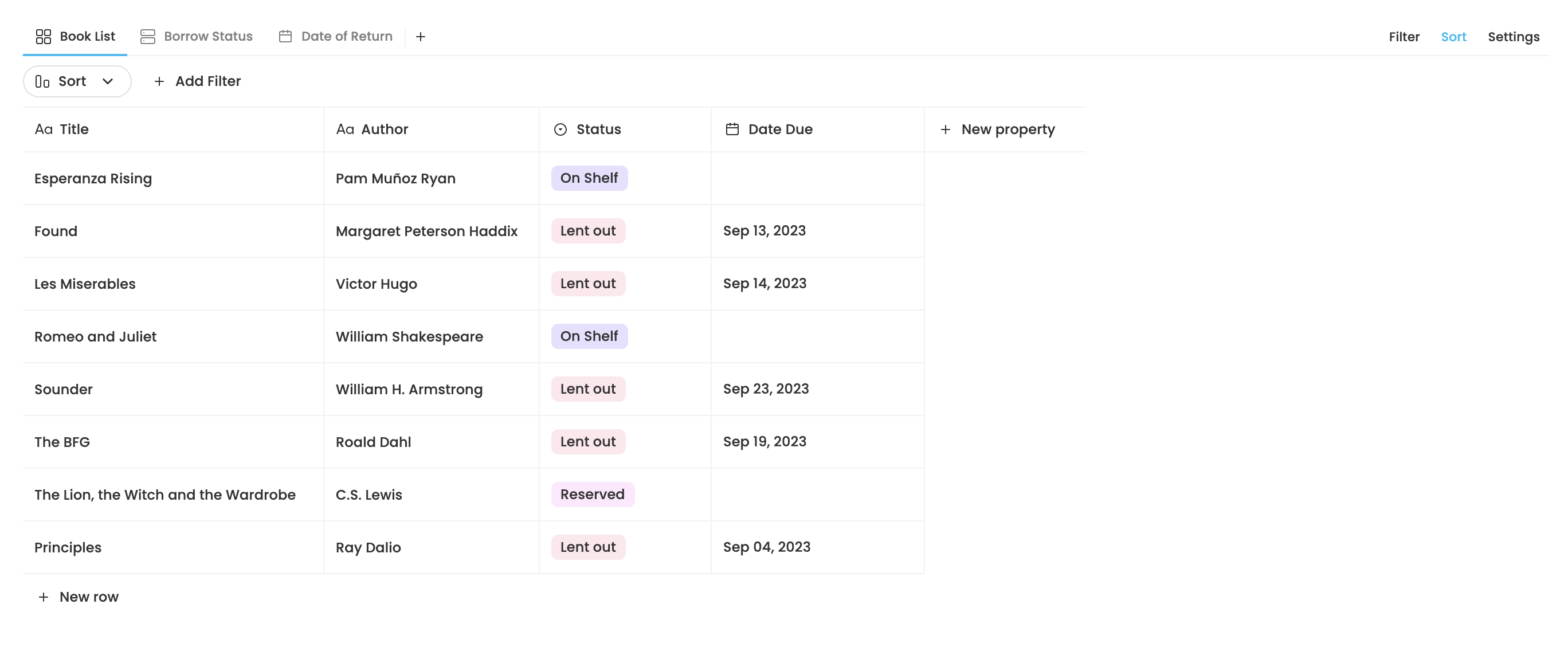 Creating a Calendar View for the AppFlowy Database